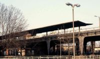 S-Bahnhof Wernerwerk, Datum: 05.04.1985, ArchivNr. 48.47
